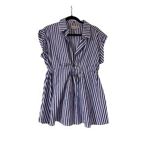Fairhope Striped Tunic Top – Size Large‎ (NWT)